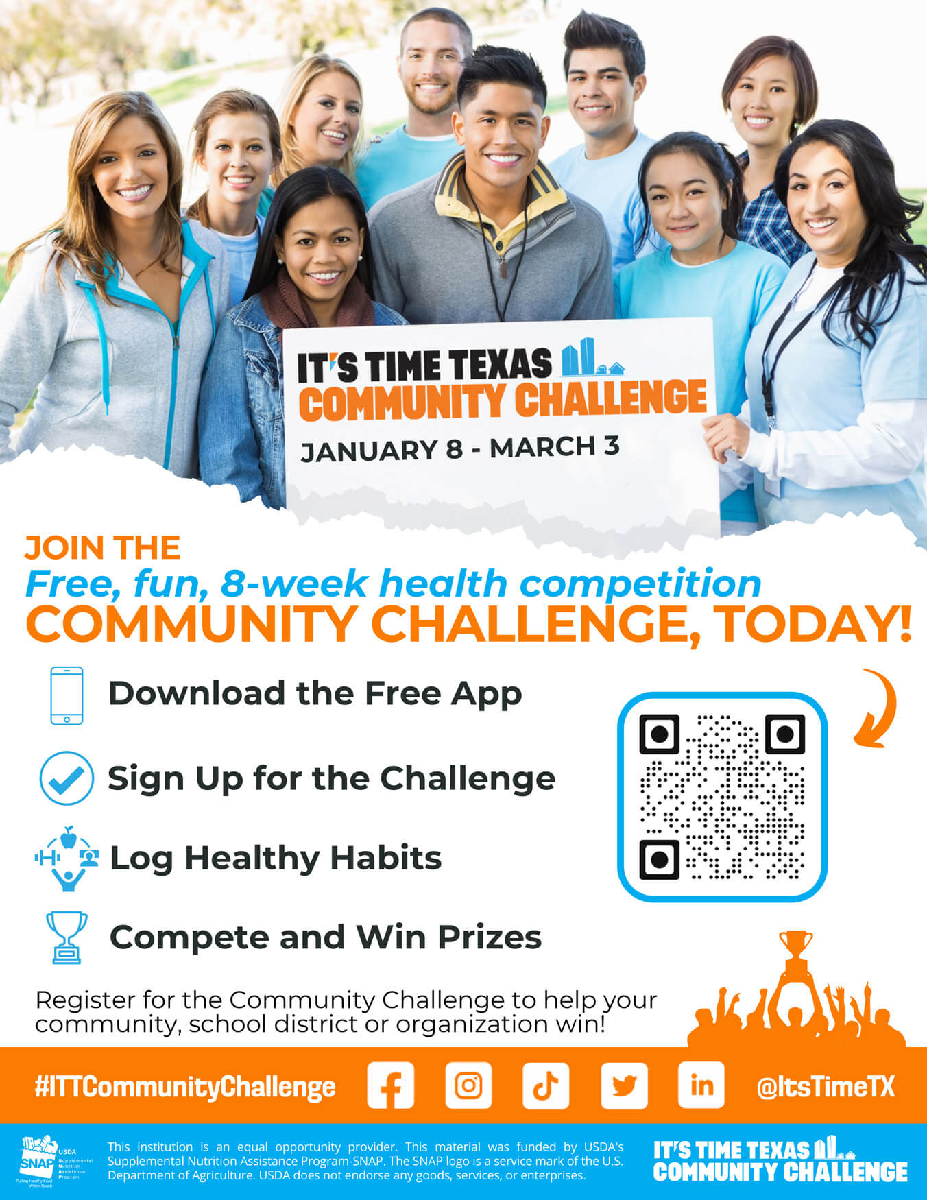Community Challenge Promotional Flyer (English)
